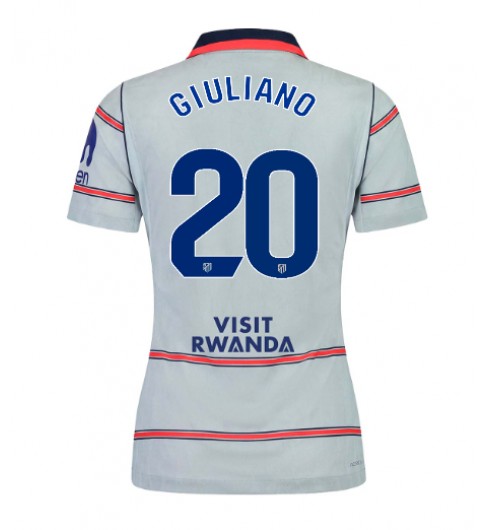 Atletico Madrid Giuliano Simeone #20 Alternativní Dres pro Dámské 2026-27 Krátký Rukáv Atletico Madrid Giuliano Simeone #20 Alternativní Dres pro Dámské 2026-27 Krátký Rukáv